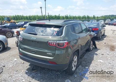 2017 Jeep New Compass Latitude 4X4 from USA, damaged, VIN 3C4NJDBB1HT656912